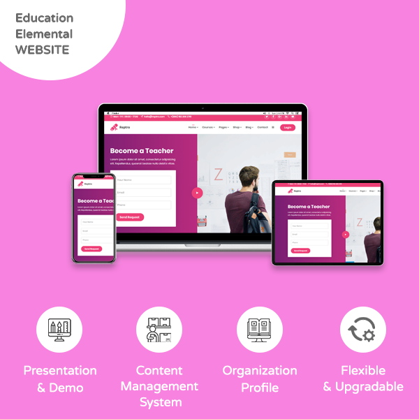 Basic Educational Website