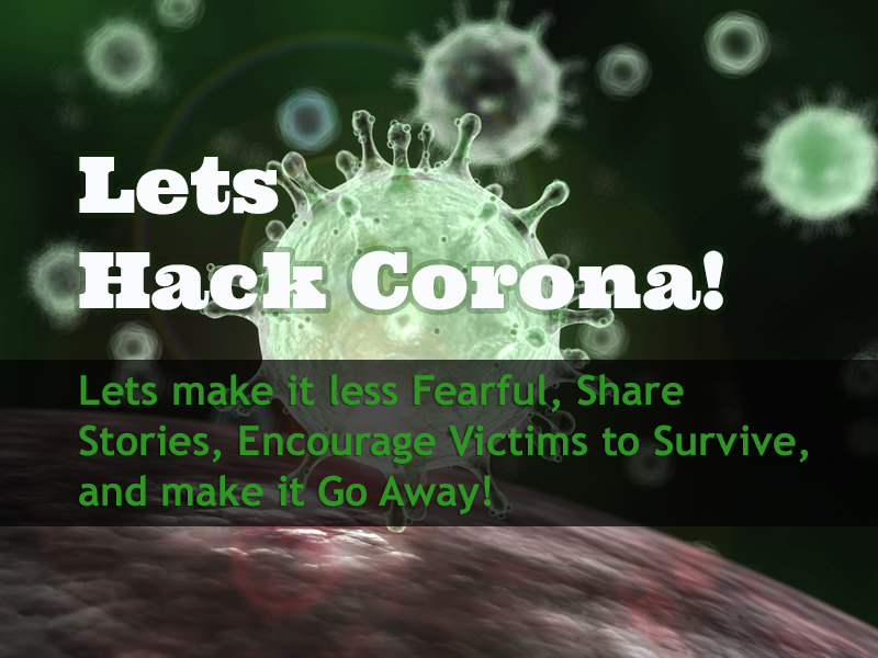 Lets Hack Corona Virus - Banner