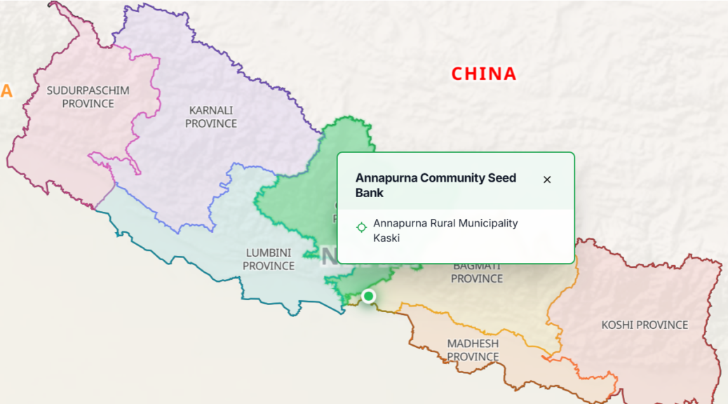 Interactive map for NGOs